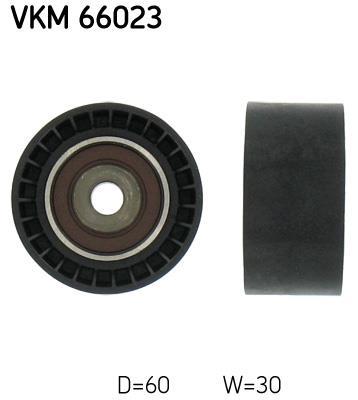 Galet enrouleur de courroie d'accessoire SKF ref. VKM 66023
